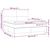 vidaXL vidaXL Box spring postelja z vzmetnico krem 160x200 cm blago, (20895596)
