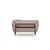 Atelier del Sofa Dvosed na razvlačenje Vino 150x85x60cm Krem
