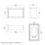 HOME LIGHT LED Svetiljka W13305, 12W, 4000K, IP54, Bela
