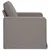 Sofa Sivo-smeđa 103 x 80 x 82 cm tkanina
