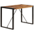 vidaXL Jedilna miza 120x60x76 cm trden palisander