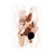 Plakat abstraktne oblike No13 - 30x45 black