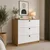 Hanah Home komoda Lucas 1600-237, 80 cm, orah / bela