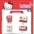 MARtube Bluetooth zvučnik Hello Kitty, Crveni