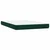 Vidaxl Box spring postelja z vzmetnico LED Temno zelena 160x220 cm Žamet