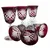 Marika Kozarci za vino Ruby Crystal 220 ml z vonjem ananasa