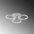 Opviq Halka 13313 Luster, Sivi