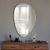 HANAH HOME Porto Ayna 90x60 cm