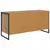 TV ormar s ladicama Umjetnička hrastovina 100 x 36 x 49.5 cm