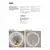 Redo 01-1701 - LED zidno svetlo ORBIT LED/28W/230V bronza