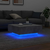 Stolić za kavu s LED svjetlima sivi boja betona 80x80x31 cm