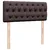 Vidaxl Box spring postelja z vzmetnico temno rjava 120x190 cm blago