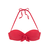 LASCANA Bikini zgornji del  rdeča