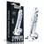 LOVETOY Prozirni dildo s testisima Flawless, 17 cm