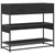 konzolni stol crni 90x35x80 cm konstruirano drvo
