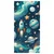 Slika pisani planeti in zvezde - 70x140