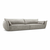 Svetlo siv kavč 248 cm Vanda - Mazzini Sofas