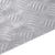 Stepenica Pravokutni 4 pcs Srebrno 100 x 40 cm Aluminij