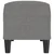 Vidaxl Klop temno siva 100x35x41 cm blago