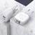 Punjač LDNIO A2313C USB 30 FAST CHARGING 18W + Lightning Kabl, Beli