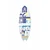 WallXpert dekorativna daska za surf od pleksiglasa Mvsf51M, ilustracija Santorinija sa belim kućama i plavim kupolama, 36 x 100 cm