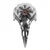 Prstan Compas - Red Stone - SS8-835R red