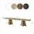 Hanah Home Klub sto Mushroom 180x40x42cm Hrast