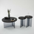 HANAH HOME Set stolova Serenity 2 Anthracite Dark Grey