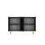 Hanah Home Konzolni sto Wolly KM120, 120x75x29.6 cm, Antracit