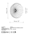 Opviq Zidna lampa Karsortel-N-643-1, 56x16x56cm, IP20, Zlatna boje