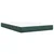 Vidaxl Box spring postelja z vzmetnico temno zelena 140x200 cm žamet