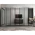 Hanah Home ormar sa reflektujućim staklom Nisa 20632, 315 cm, antracit