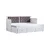 HANAH HOME Krevet Alacati White Anthracite