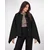 Vero Moda VMUNALAURA WOOL BLEND Črna