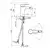 Baterija za bide B139100B
