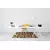 Decormat Podloga za stol Deciduous pattern 140x100 cm 15 cm
