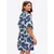 Imily Bela Dolga srajca modra/črna/bela