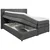 MID.YOU POSTELJA BOXSPRING 180 cm  x 200 cm , umazano rjava