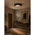 BRILAGI - LED prigušiva svetiljka VELVET TWIST LED/36W/230V CCT prečnik 65 cm WT braon/zlatna + daljinski upravljač