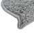 Prostirke za stepenice 15 kom 65x21x4 cm sive poluokrugle velike