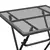 Vrtni stol od ekspandirane metalne mreže 60x60x72 cm antracit