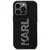Maska za iPhone 15 Pro Karl Lagerfeld Hc 3D Logo Glitter crna