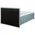 Box Krevet Jerry 140/200 cm , smaragdno zelena