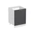 Hanah Home kuhinjski element Minar 7974, 60 cm, beli / antracit