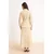 Trendyol Modest Ženska haljina Tctss26Eb00006, Bež