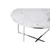 Livetastic Klubska Miza Marble, Bela
