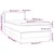 Vidaxl Box spring postelja z vzmetnico temno modra 80x200 cm žamet