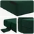 Sofa na razvlačenje Tamnozelena 152 x 86,5 x 60 cm Tkanina
