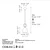 Opviq luster Ringa 20942-B, 1 × E27, tamnobraon