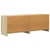 vidaXL Posteljna omarica z vrati 2 pcs Sonoma hrast 66 x 35 x 48 cm